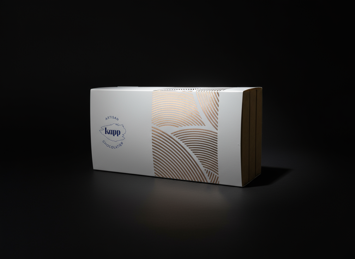 Coffret assortiment chocolat 3 étages NOIR 330 g