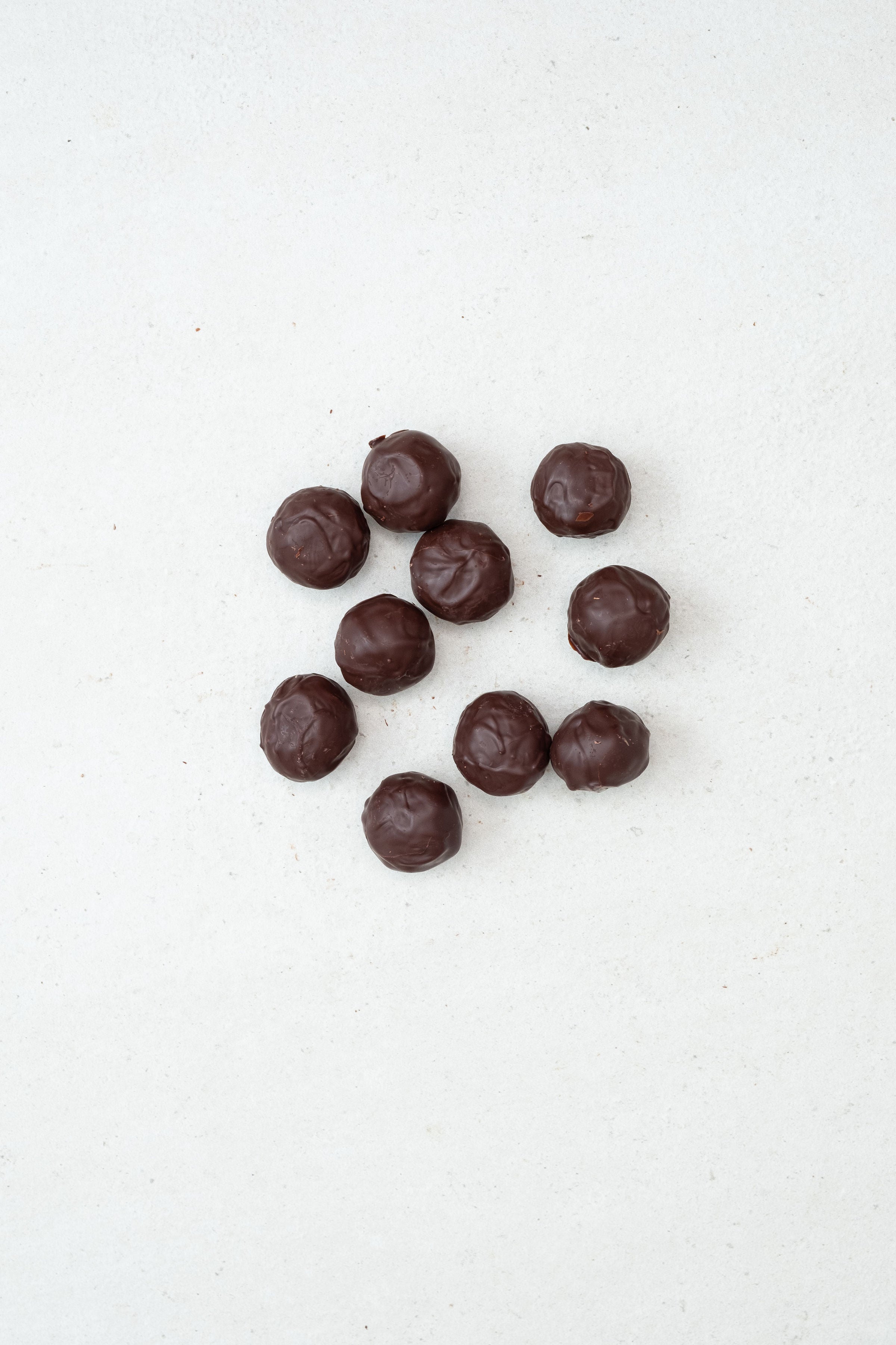 Truffes rhum-raisins chocolat NOIR